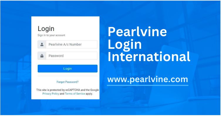Pearlvine International login account